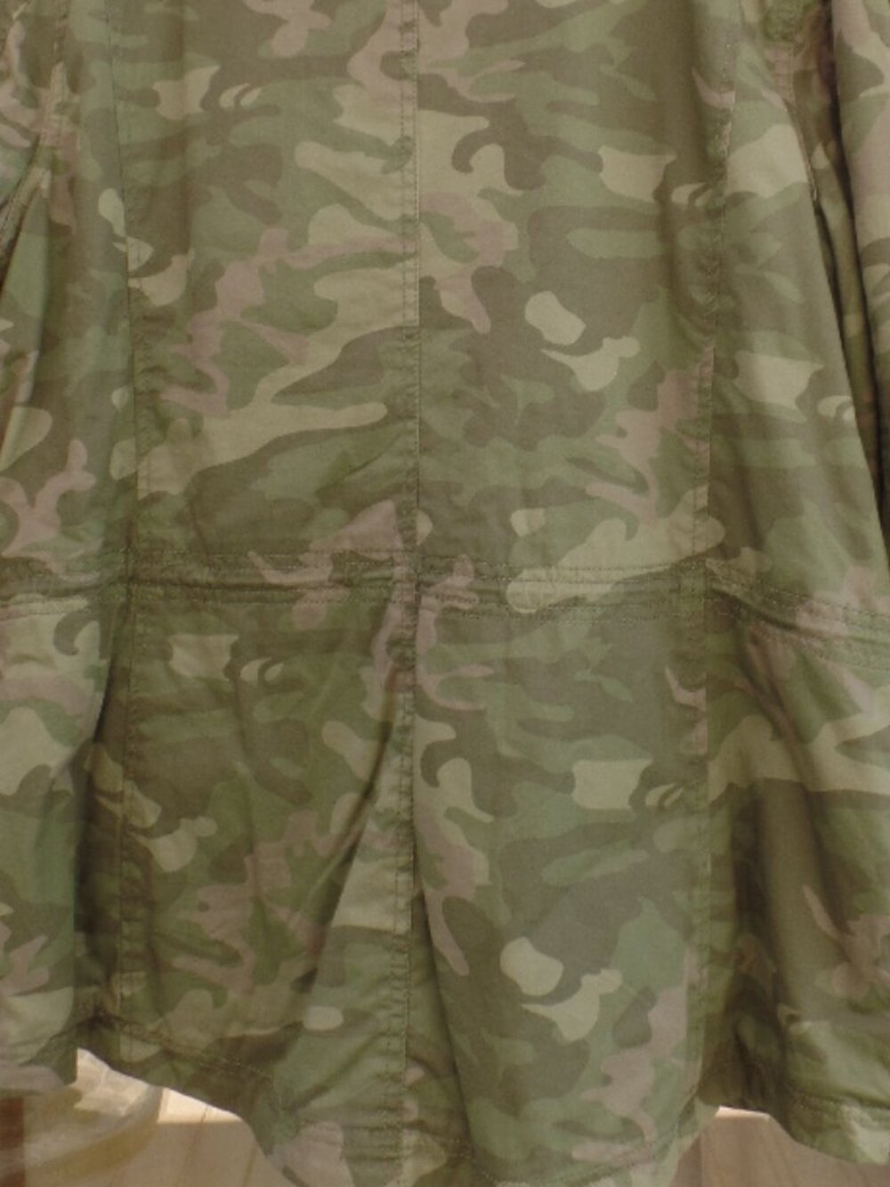 EUC LL Bean XL 18 20 Freeport Field Jacket Lined Camouflage Print Sherpa Lined - Picture 15 of 16